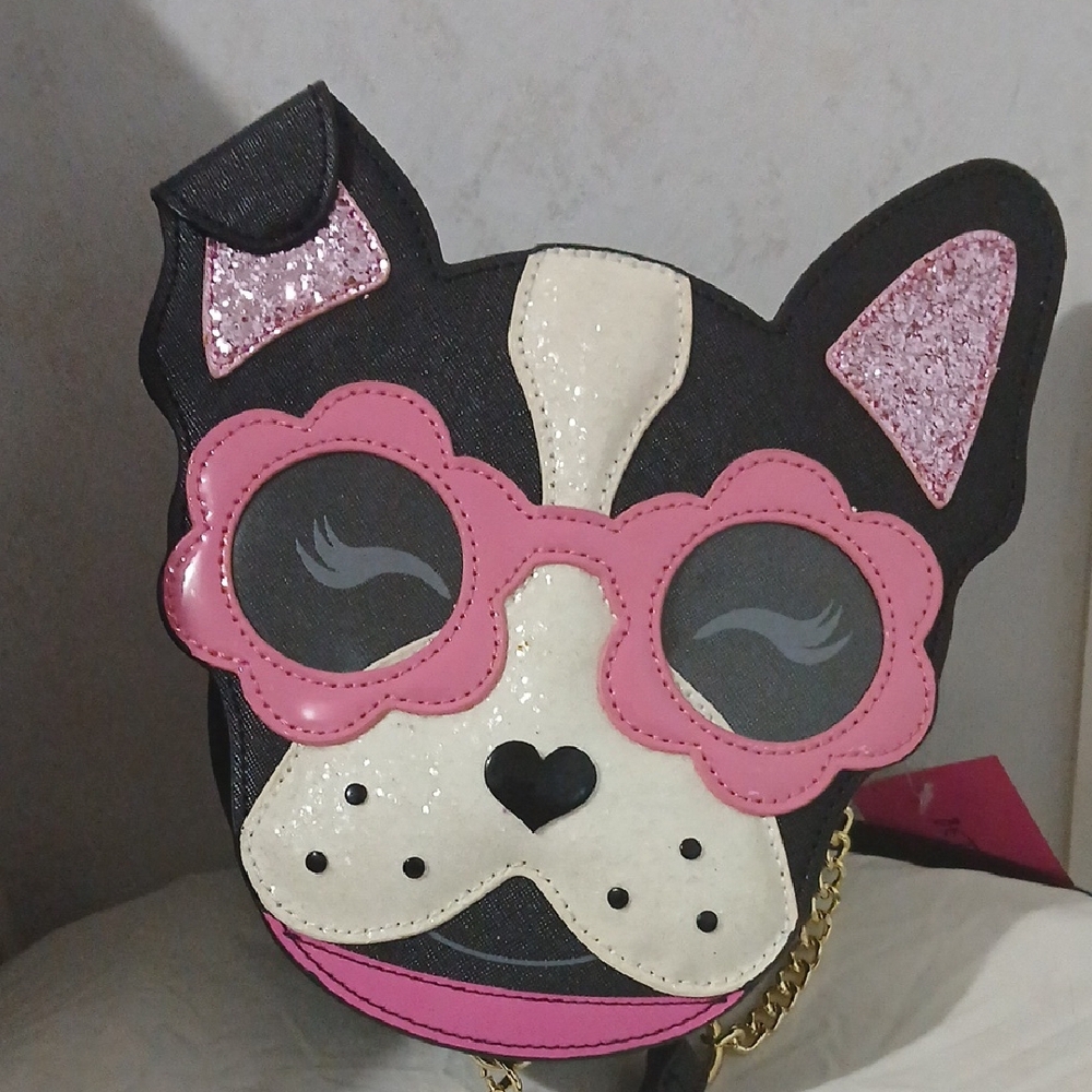 Dog Face Crossbody Bag Betsey Johnson